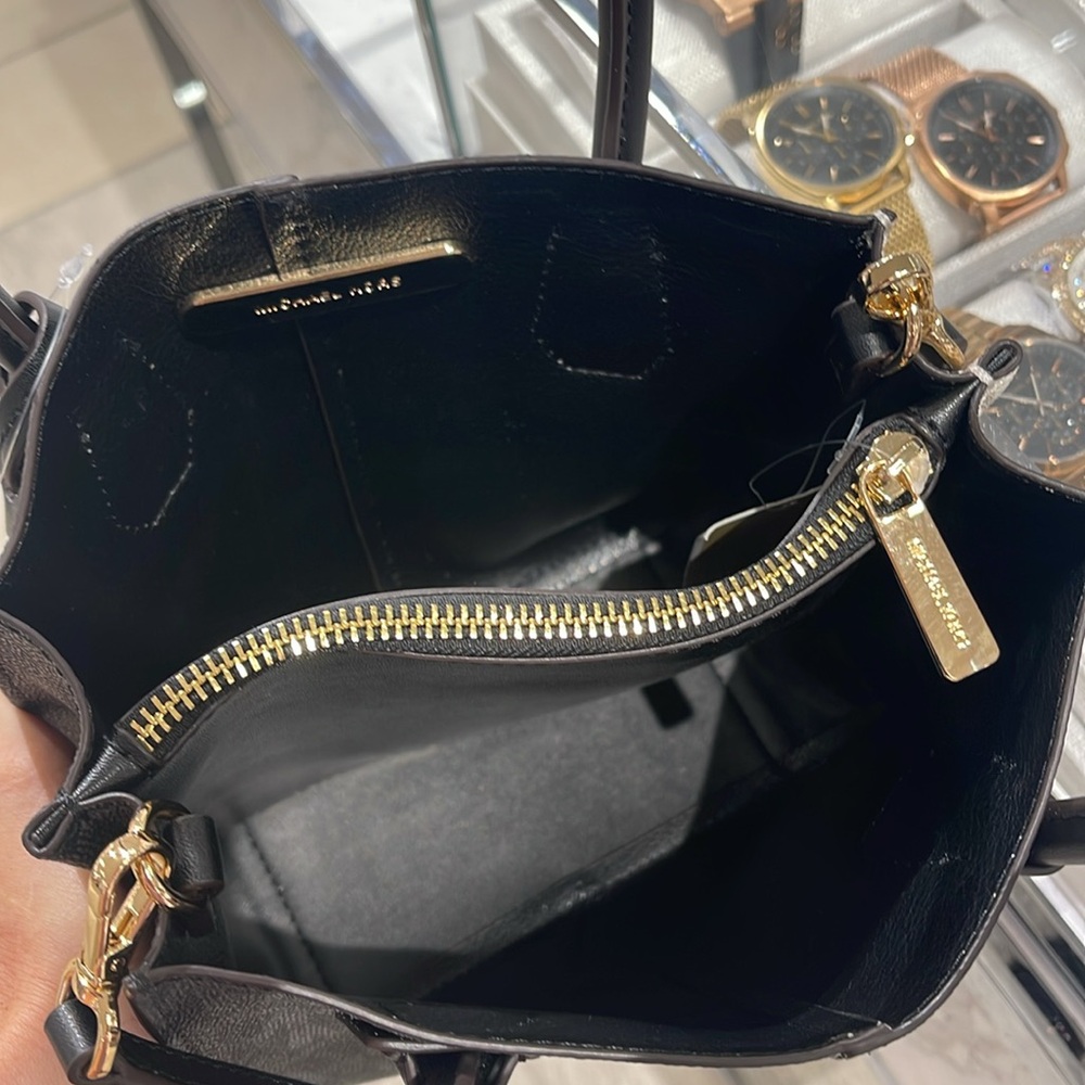 Michael Kors Mercer Medium Two-Tone Logo Crossbody Bag
Black Multi - Picture 11 of 16